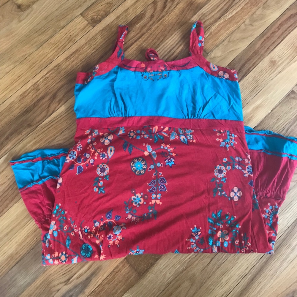 NWT Red and Blue Dress
